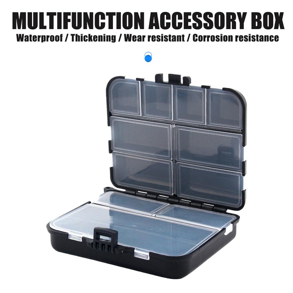 Fishing Hook Box - กล่องเก็บล่อตกปลาเหยื่อกล่องแบบพกพา Double-Sided Lure Hook Organizer, mini