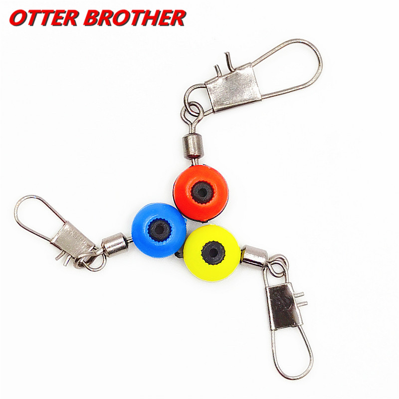 Fishing Hook Box - 20ชิ้น/กล่องสายตกปลาตะขอ Swivels Shank คลิป Connector Sea