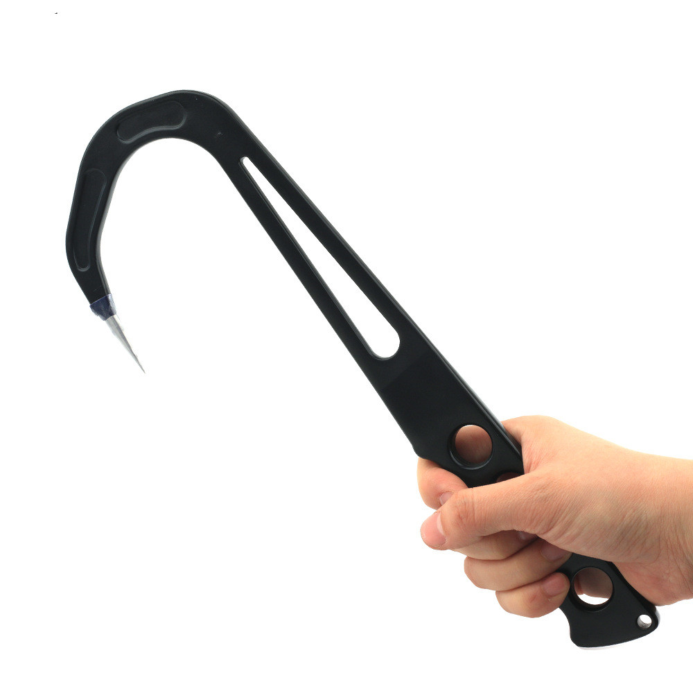 Fishing Hook Size - ตะขอเกี่ยวเหยื่อตกปลาทะเลแบบพกพาทำจากสเตนเลสสตีลขนาด30.5ซม. อุปกรณ์จับปลาขนาดใหญ่