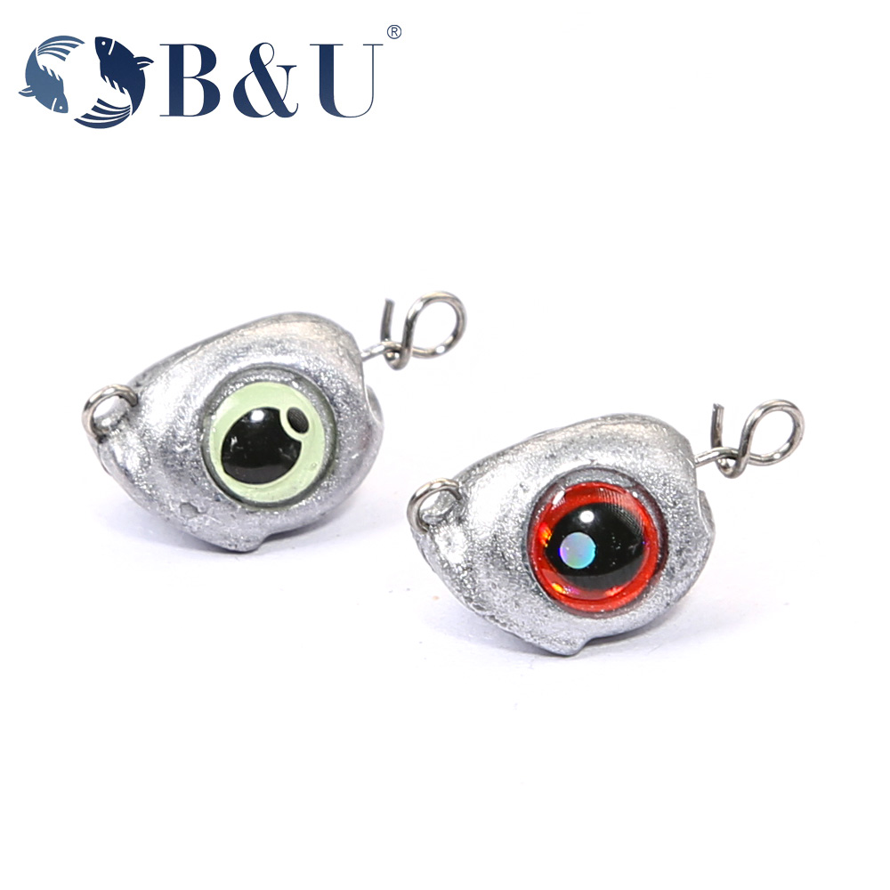 Fishing Hook Jig - หัวจิ๊ก B&U Swing Jig Head Cheburashka