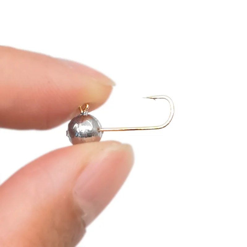 OUTKIT 10pcs MINI JIG HEAD Hoo - Fishing Hook Barbless บทวิจารณ์และราคา