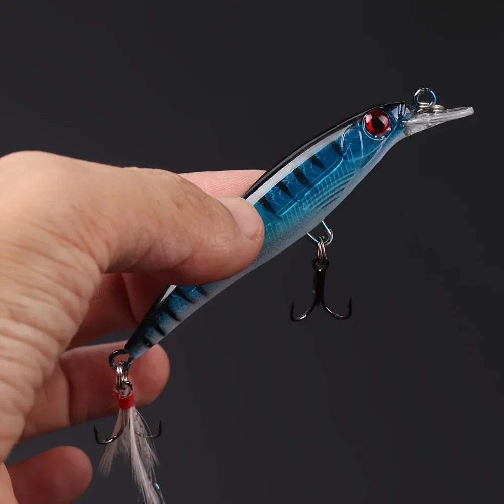 เหยื่อตกปลาเลเซอร์ 3 มิติ รูปท - Fishing Hook Treble บทวิจารณ์และราคา