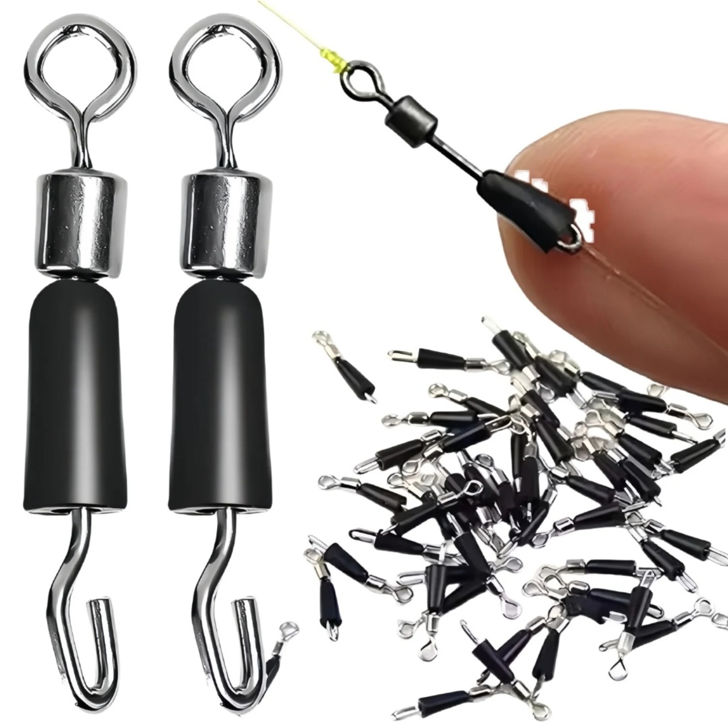 ชุดอุปกรณ์ตกปลาคาร์พ 50 ชิ้น ป - Fishing Hook Jig บทวิจารณ์และราคา