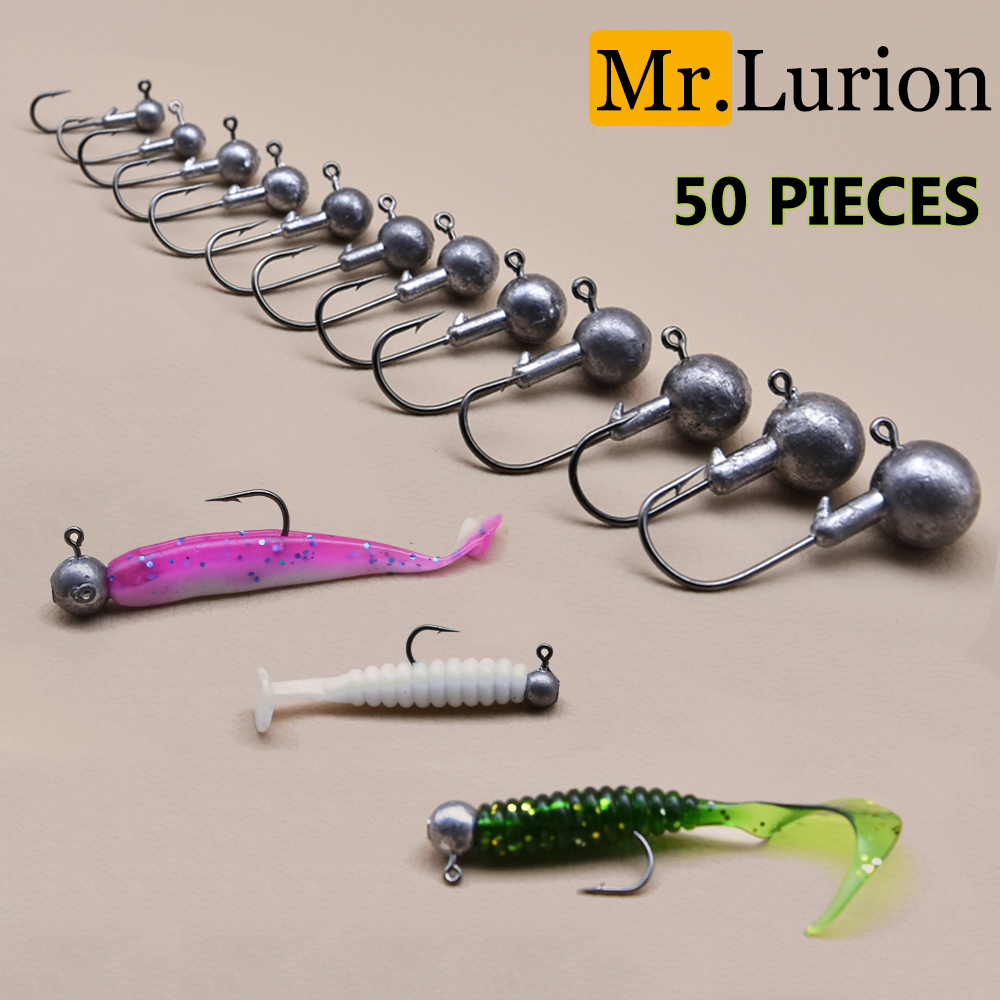 MrLurion ชุดเบ็ดตกปลาแบบจิ๊กเฮ - Fishing Hook Weedless บทวิจารณ์และราคา