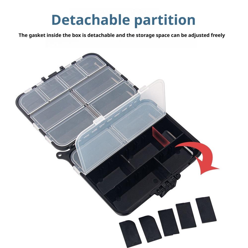 กล่องเก็บล่อตกปลาเหยื่อกล่องแบ - Fishing Hook Box บทวิจารณ์และราคา