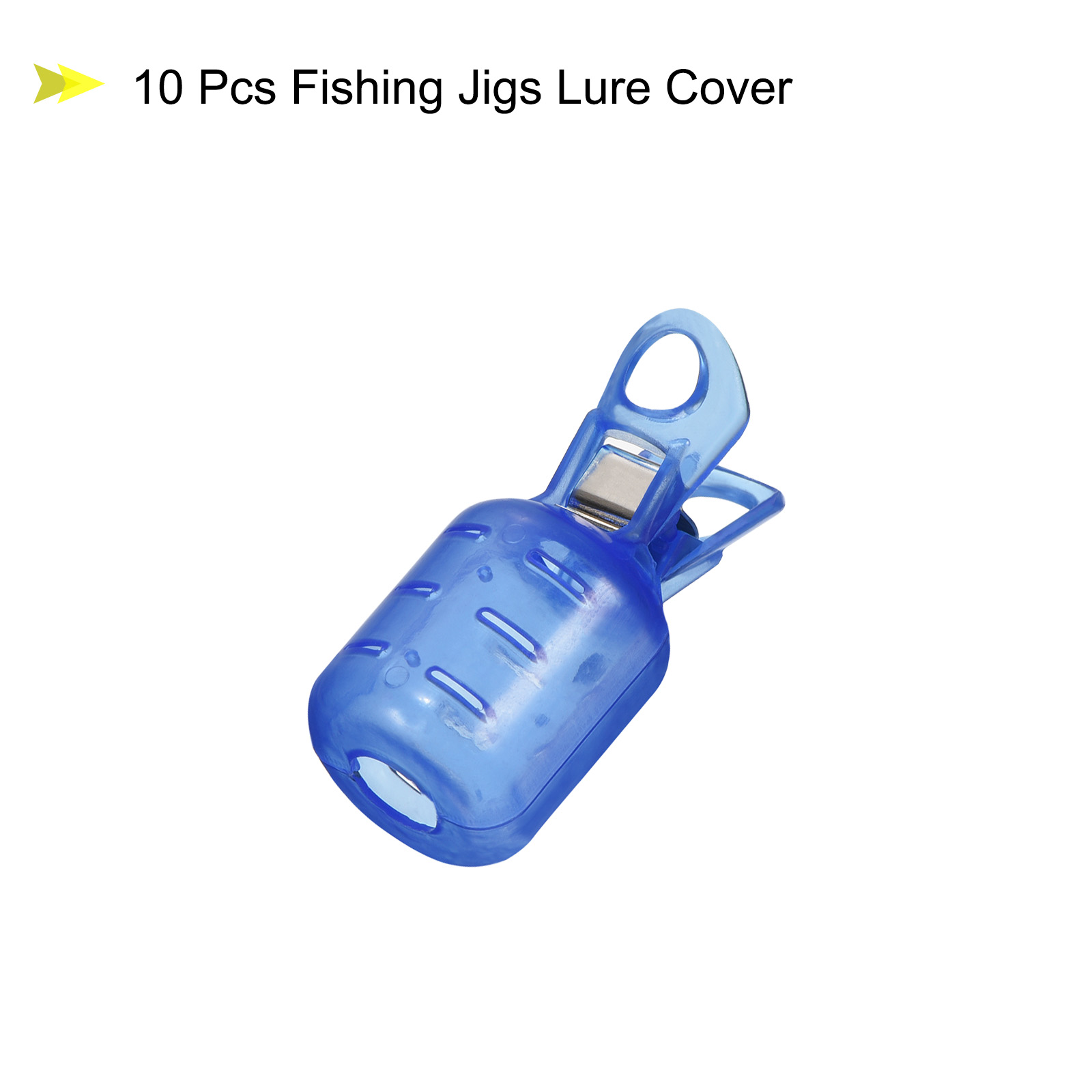10 ชิ้นขนาดเล็กปลาหมึก Jig Hoo - Fishing Hook Size บทวิจารณ์และราคา