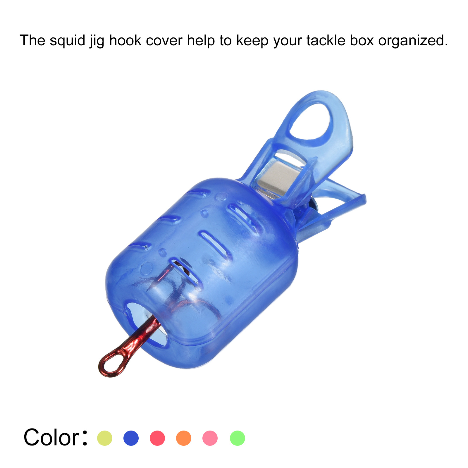 10 ชิ้นขนาดเล็กปลาหมึก Jig Hoo - Fishing Hook Size บทวิจารณ์และราคา