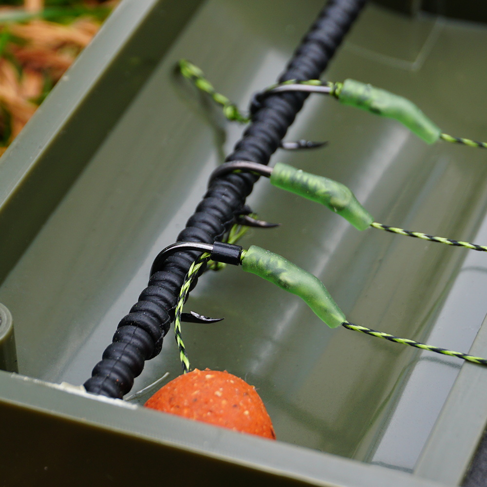 Hirisi ปลาคาร์พตกปลา Hook Link - Fishing Hook Box บทวิจารณ์และราคา