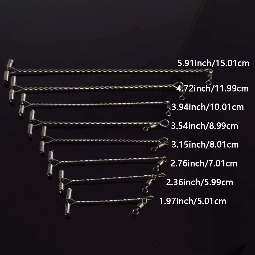 100 ชิ้น ตะขอสมดุล, ข้อต่อสายต - Fishing Hook Stainless Steel บทวิจารณ์และราคา