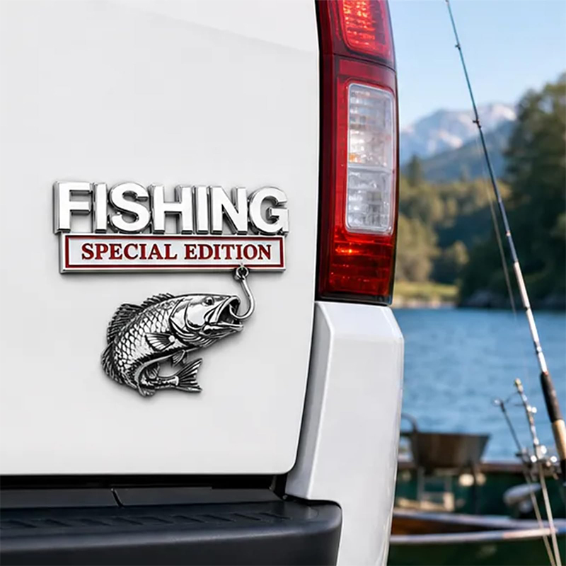 ตราสัญลักษณ์รถตกปลาโครเมียม โล - Fishing Hook บทวิจารณ์และราคา