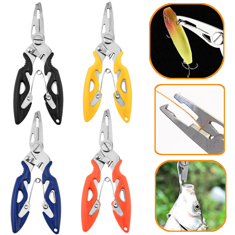 คีมตกปลาแบบพกพา สแตนเลส ใช้ถอด - Fishing Hook Remover บทวิจารณ์และราคา