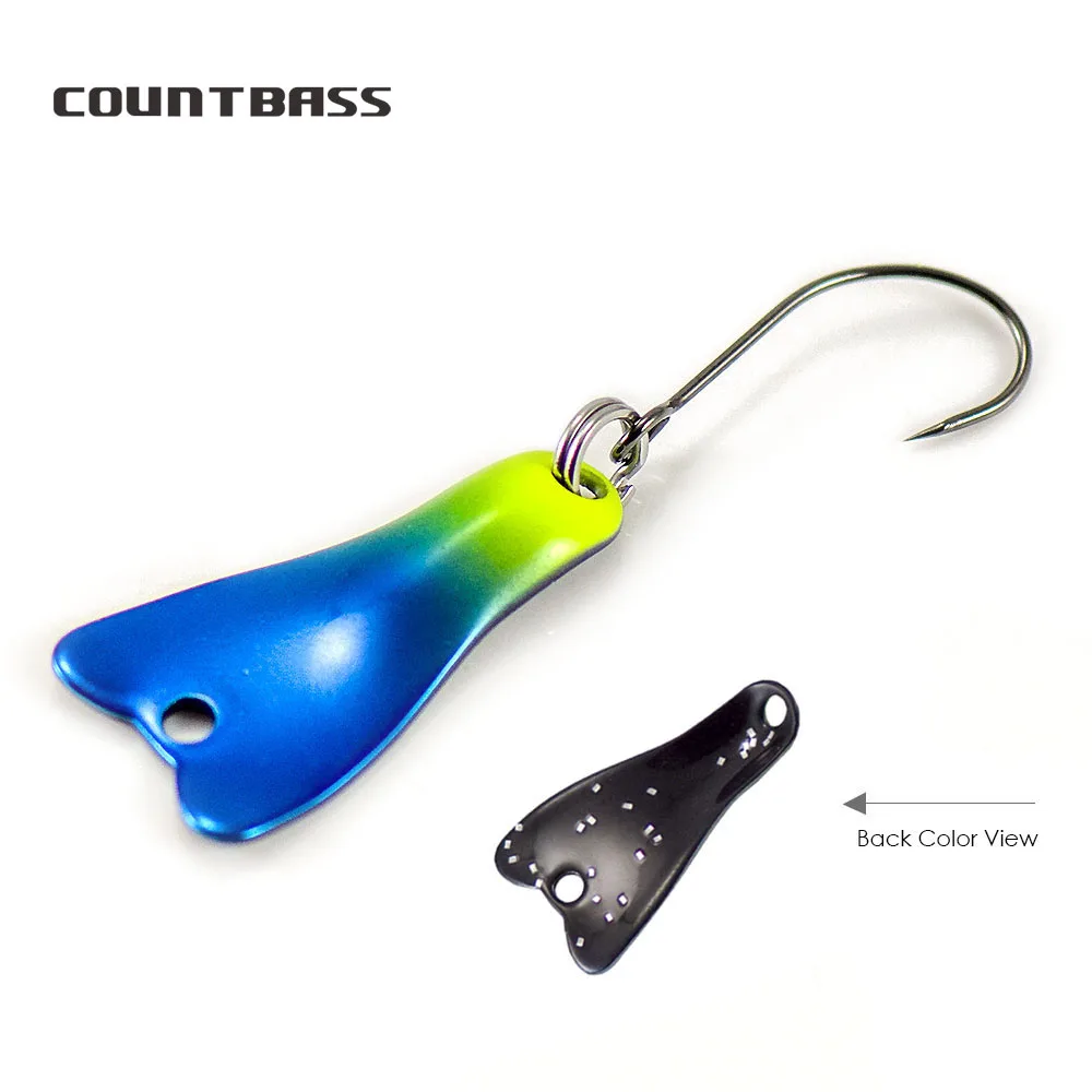 COUNTBASS 5/64oz 2g ช้อนหล่อ B - Fishing Hook Barbless บทวิจารณ์และราคา