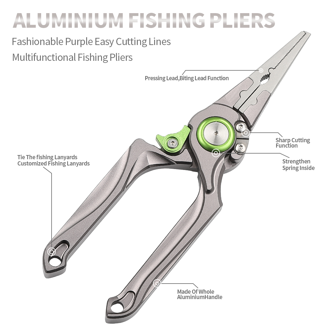 คีมตกปลาทะเลแบบถอดตะขออลูมิเนี - Fishing Hook บทวิจารณ์และราคา