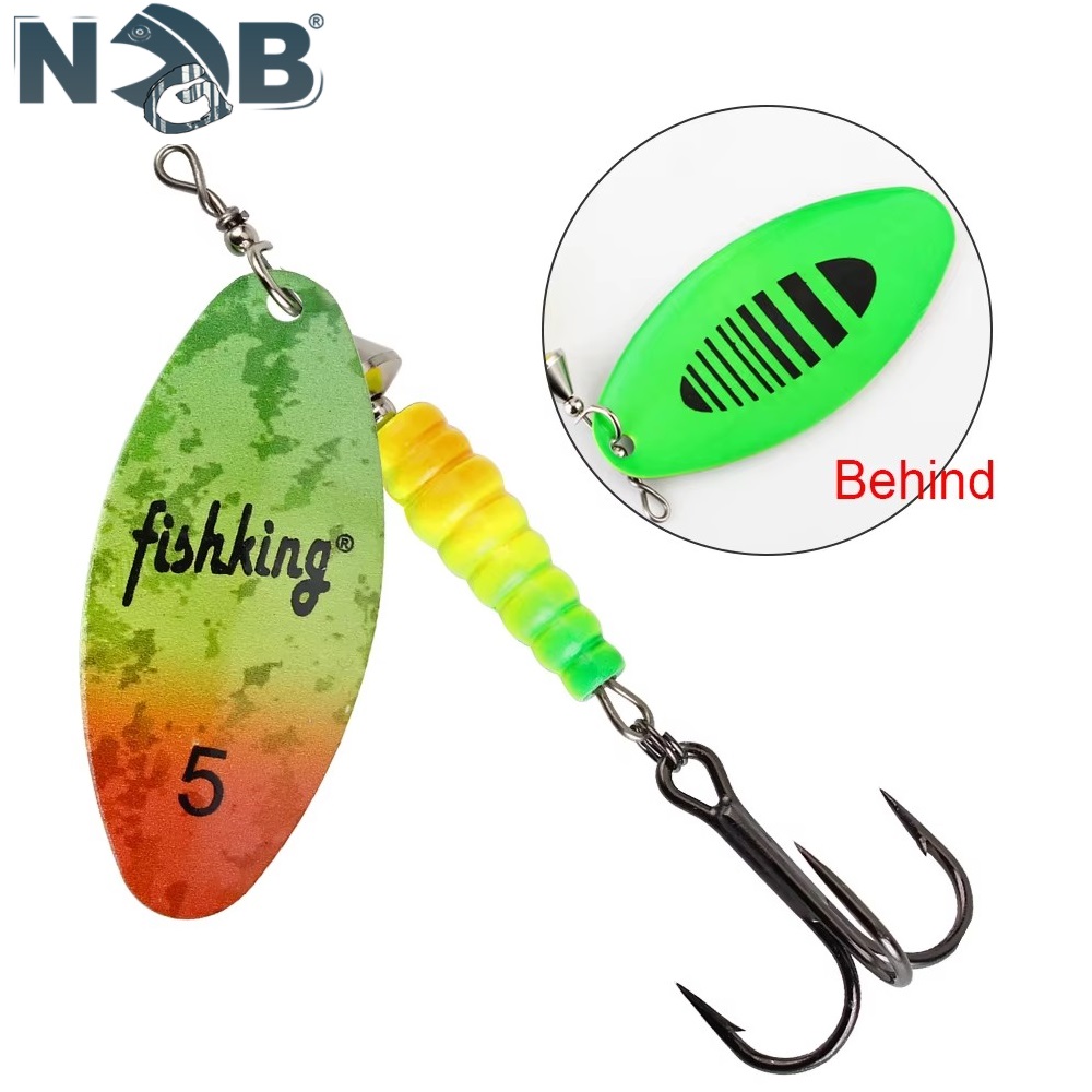 NGB Spinner เหยื่อตกปลา Lure ช - Fishing Hook Treble บทวิจารณ์และราคา