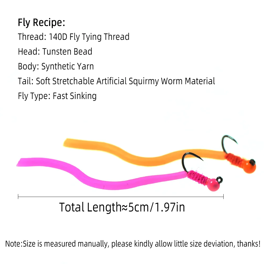 4 ชิ้น # เหยื่อตกปลาแบบหนอนยาง - Fishing Hook Barbless บทวิจารณ์และราคา